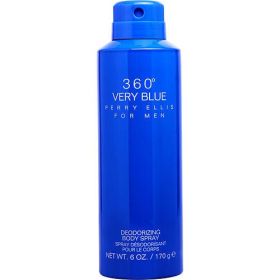 PERRY ELLIS 360 VERY BLUE by Perry Ellis DEODORANT BODY SPRAY 6 OZ